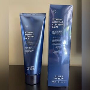 Allies Of Skin Vitamin C & Omegas Cleansing Balm, 100ml/3.4fl oz $49 value